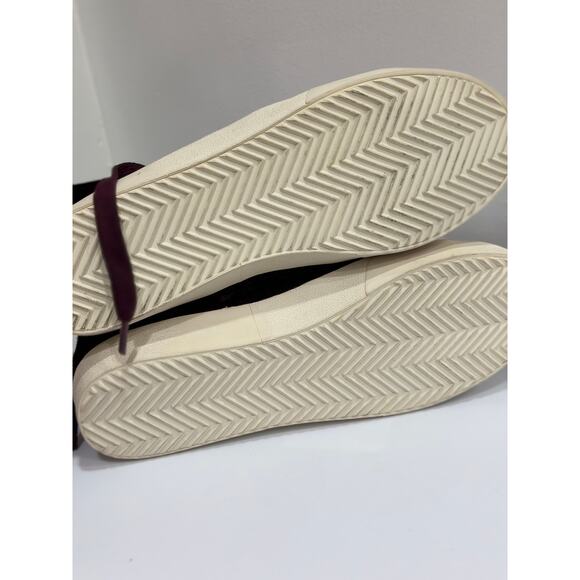 REBECCA MINKOFF Women's Maroon Velvet Sneakers Size 8 - Picture 9 of 9